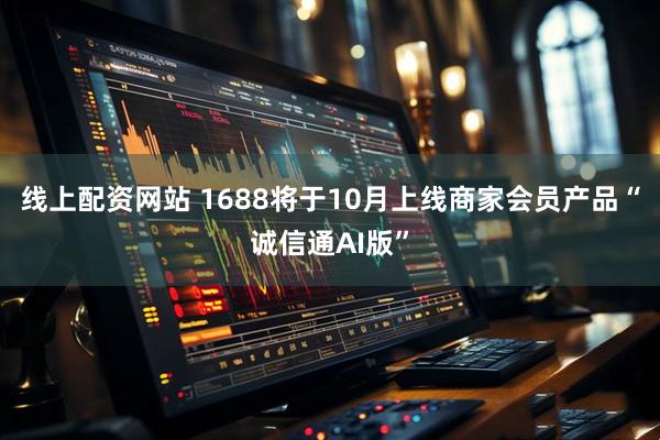 线上配资网站 1688将于10月上线商家会员产品“诚信通AI版”